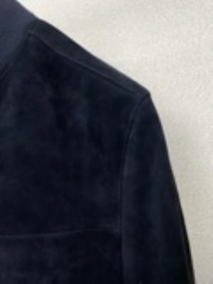wholesale quality zegna suede leather coat model no. 31